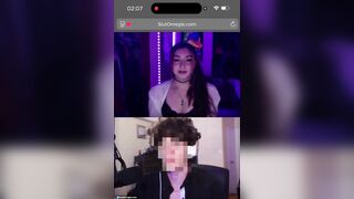 Teen show vú cho trai lạ trên omegle