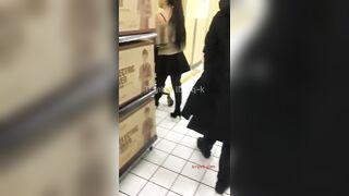 Quay lén phát hiện cặp đôi dâm đãng thích show  hàng địt nhau public ở bãi đổ xe