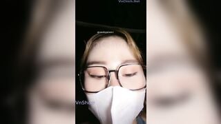 Em idol QQLive HL Yuna9x nứng lồn gạ chịch anh phục vụ quán caffe trên sân thượng