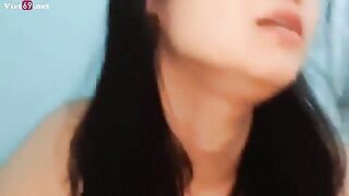 Phát hiện con e Họ chùm chăn Thủ dâm gái nó Bú Cu djt Nhau cực nứng