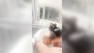 chịch bé SGBB 2k7 từ ban công đến bồn tắm rồi lên giường