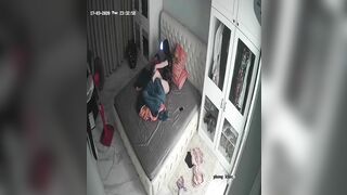 Chị gái khát tình bệnh hoãn không bao giờ thấy chị mặc quần