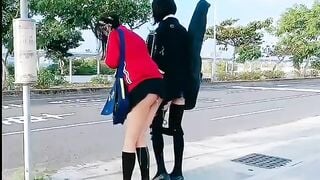 Em em học sinh mình dây phụt nước lồn ngoài đường dâm đãng kích thích