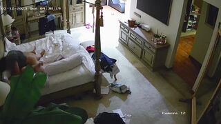 Chồng bí mật đặt camera ở phòng ngủ phát hiện vợ thường xuyên địt nhau với bồ