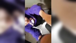 Dụ dỗ em học sinh mới lớn ngây thơ vào nhờ vệ sinh ép em nó bú cu