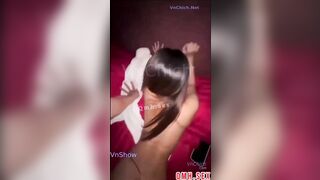 Mất đúng 2 ly sinh tố để chén bé siêu non Quận 4 mình dây úp thìa 2 trái đào núng nín