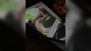 Quay lén cặp sinh viên phòng bên