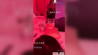 [Hot] Ái Vân sinh viên Năm 3 IUH chubby thần dâm cosplay làm slave cho bạn học . Body