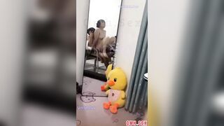 Bé 2k5 chubby Bắc Giang lên cơn nứng dụ dỗ nhóc hàng xóm qua nhà chị cho địt ai ngờ c