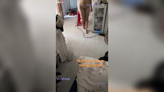 Checker Pita Pé sinh viên dâm nước nôi chèm nhẹp vừa chịch vừa canh mẹ