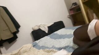 khổ thân em sinh viên say rượu bị bạn bắn tinh vào lồn