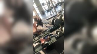 gạ được bé nữ sinh dâm đãng dáng ngon ở phòng gym về phòng để doggy cực đã