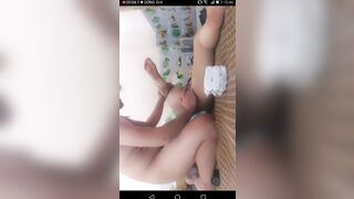 Súc vật, Lén Live app Móc Lồn con bạn Chơi Điện thoại lút cán tê lồn khẩu dâm