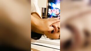 Em gái xăm trổ làm tình với người yêu