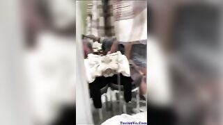 Địt lén lút trong phòng thay đồ !