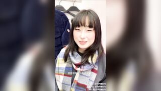E ghệ dâm PupuWaifu lên cơn nứng lồn gạ gẫm a người yêu địt public trong cửa quần áo