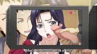Husband Finds Out her Wife is a Porn Star - Hentai Uncensored
