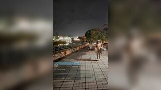 Public dạo công viên Tây Ninh phô dâm cùng em mie