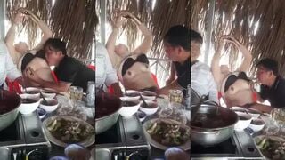 Clip  Sex Về miền Tây nhậu được bạn chiêu đãi món đặc sản tại bàn