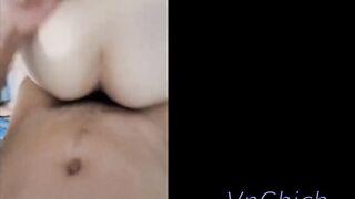 Dập vợ dâm nứng lồn làm em rên không chịu được hét ầm xóm bị phát hiện