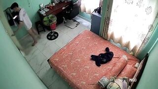 Full clip hack cam HS sục cặc khi đi học về