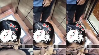 EM VK 2K3 ĐANG BÚ MÚT ANH RỂ THÌ CÓ NGƯỜI VÀO THANG MÁY