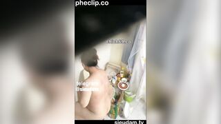 Quay lén, Kim Huệ Thuốc Long Châu, Vú To Lồn CHUPPY ăn cơm móc lồn bắn nước