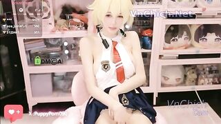 Video em idol Nide_xiaogou cosplay học sinh livestream show lồn vú trên stripchat cực