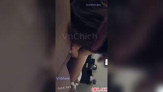 Rau thơm văn phòng 2k2 da trắng mướt sang xịn mịn phục vụ anh quản lý cưỡi ngựa doggy 2