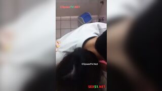 Shock THPT Minh Châu, đôi HS lớp 10 Some Djt nhau ko bao trong WC xuất tinh