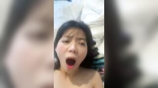 chịch bé học sinh kính cận quay full mặt - phần 2