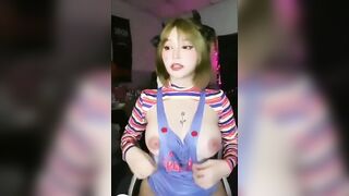 Eg cosplay gạ gẫm dụ đụ anh ny của cj gái