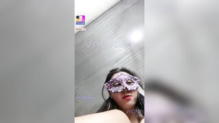 MMLive NgọcBabi em gái Việt măt xinh lồn hồng cơ mà mỏ hơn hỗn thì phải