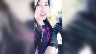 Đg đi xe ngoài đường mà nứng quá nên phải tấp vô cởi đồ đụ nhau giải tỏa cơn nứng