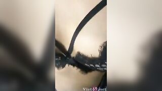 Eg non tơ để thằng bn thân chỉ quay video mà quay lạ lắm cởi áo bóp dú mò xuống lồn