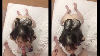 Vừa cởi quần ra là em lao vào bú cu quay phim em cũng mặc kệ