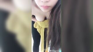 Gái 1 con show clip thả dáng trong nhà tắm