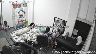 Hack camera em teen dáng mình dây trắng trẻo siêu thơm ngon