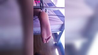 Trói tay chân phạt e gái hư hỏng trong phòng với nhiều kiểu khác nhau làm e khóc ngất
