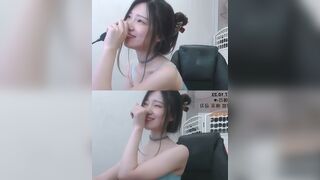 Nữ Streamer Hàn Quốc Thủ Dâm Trên Sóng Live Stream