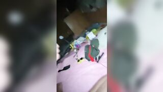 lớp 10 mới lớn cái bím không lông bị xuất vào trong