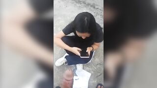 Học sinh đang học bài cười tươi vui vẻ thì đút cặt vào đít đụ