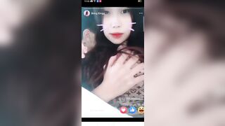 Em bống xingg và Ny lộ clip bóp vú