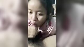 Xuất tinh vào mặt Em Dân tộc, Bú Cu nuốt Tinh cả ngày Mặt Ngây Thơ nuốt tinh mà koDjt