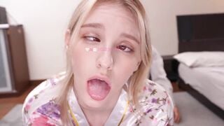 E nv xinh đẹp Melody Mark bị sếp thôi miên điều khiển tâm trí làm nô lệ tình dục p2