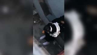 Thấy em Ly k5 mặc đồng phục lọt khe là đè ra chịch nát lồn ngay cầu thang