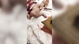 Em Châu Yên mặc Lolita tự trói rồi bật máy chịch lồn sướng run rẩy người