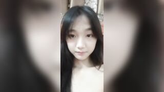 Lần đầu call video với em rau non học sinh da trắng ngây thơ đc e show hàng cho xem 3