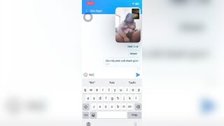 Em gái móc lồn cho ghệ coi