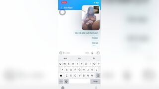 Em gái móc lồn cho ghệ coi